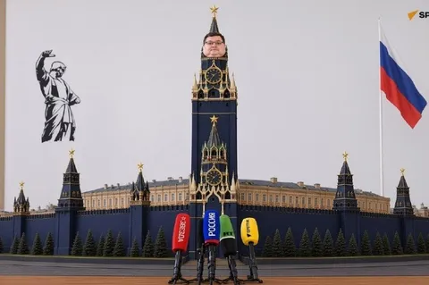 Путин на Спасской башне