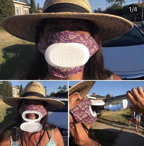 Gum Container Water Bottle