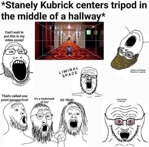 Stanley Kubrick Liminal Space Fans