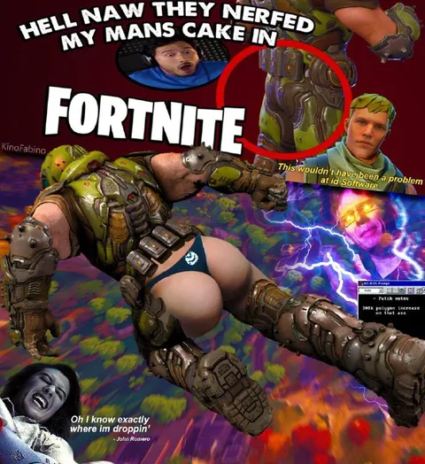 Doomguy’s Cake in Fortnite