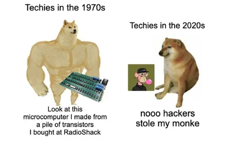 Techies Then and Now