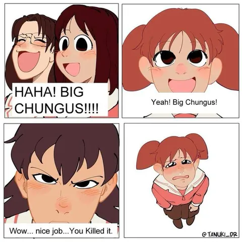 Anime Big Chungus Reaction