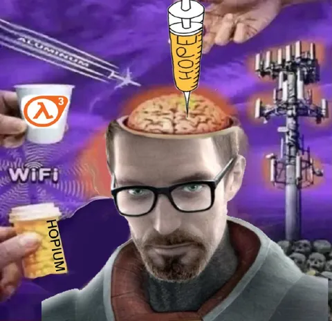 Gordon Freeman Runs on Hopium