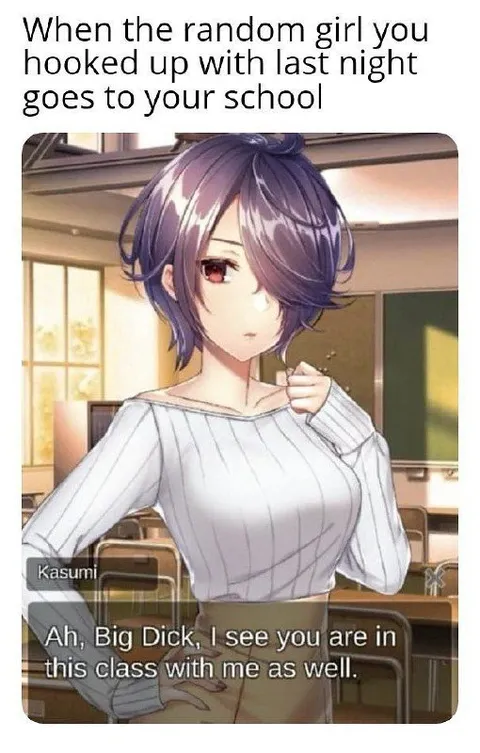 Random Girl Goes to Your School