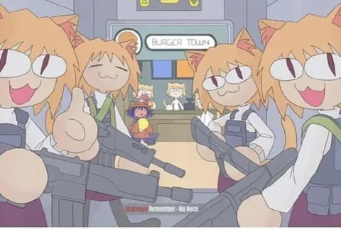 Catgirls Guard Burger Town