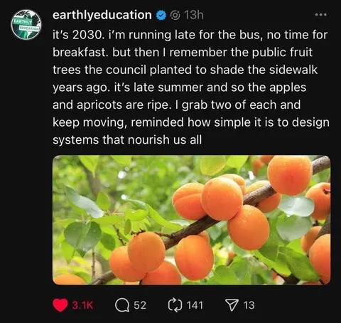 Public Fruit Trees in 2030