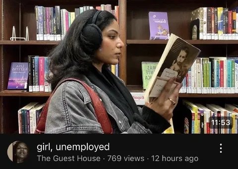 Girl, Unemployed Reading