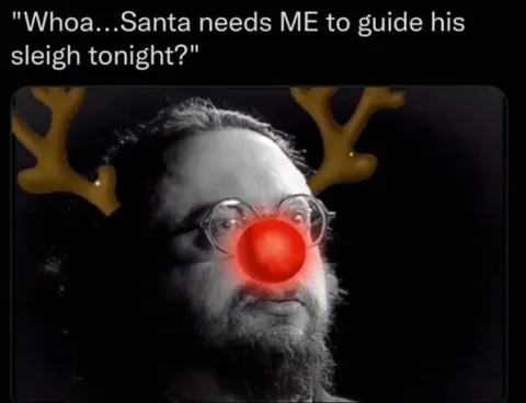 Santa Needs Me to Guide His Sleigh
