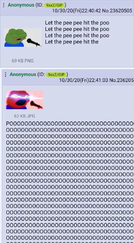 Let the Pee Pee Hit the Poo