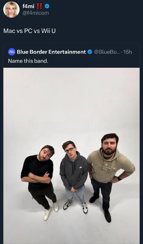 Mac vs PC vs Wii U Band