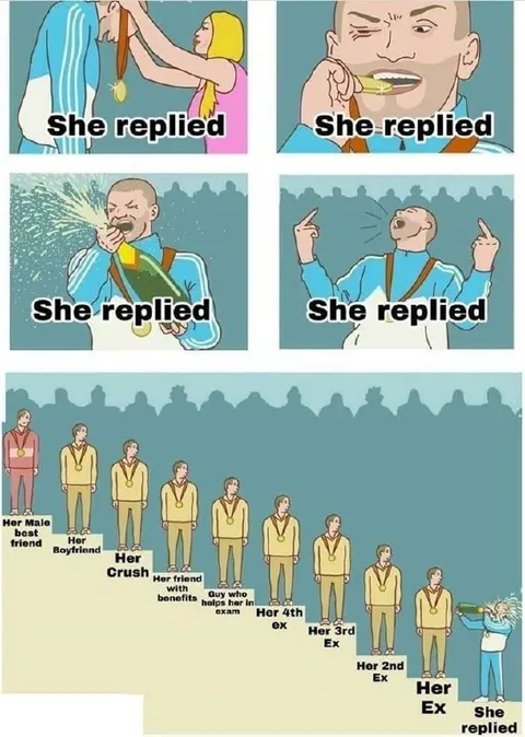 She Replied to Everyone