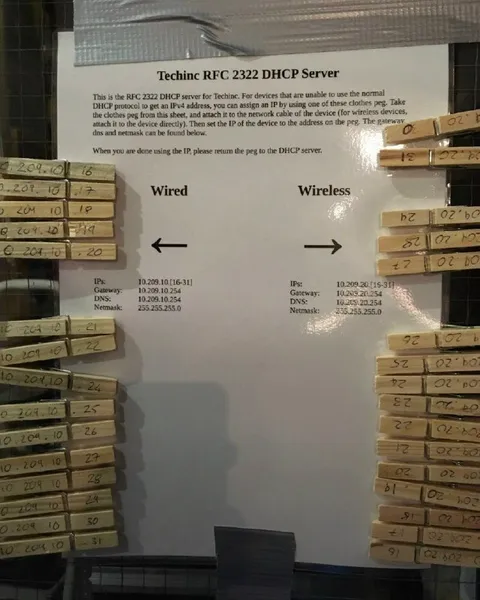 Clothespin DHCP Server