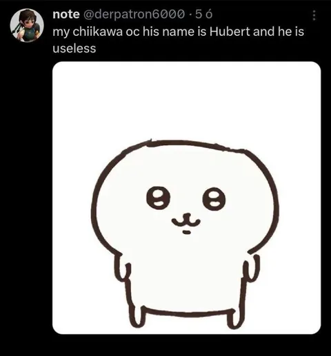 Useless Chiikawa OC Hubert