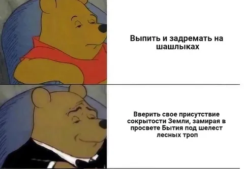 Выпить и задремать на шашлыках