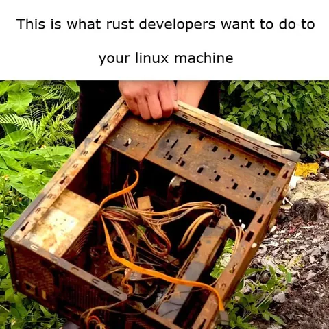 Rust Developers Destroy Linux