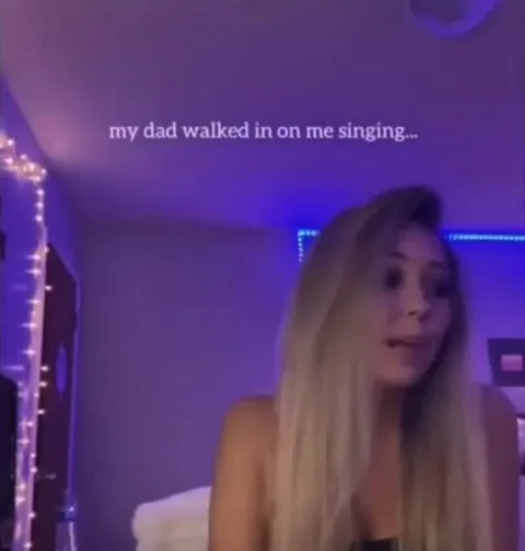 Dad Walks In on Singing