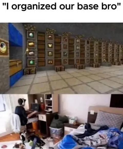 Organized Our Base Bro