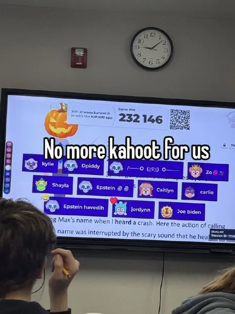 No More Kahoot for Us