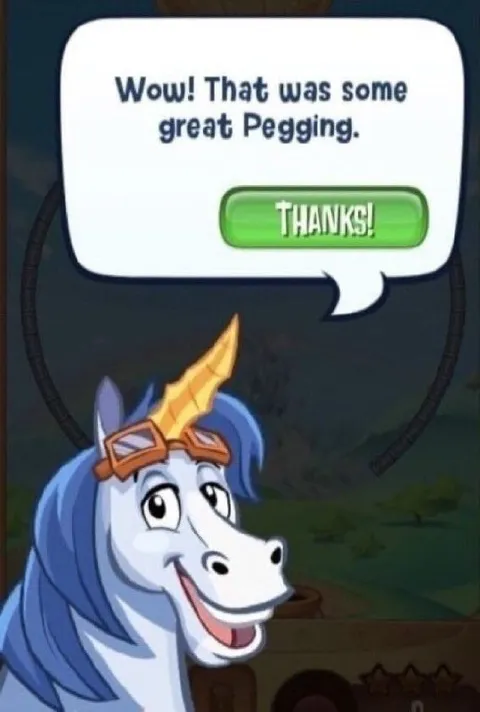 Wow, That Was Some Great Pegging