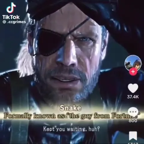 No, That Is Not Solid Snake