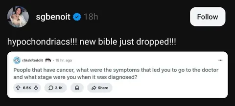 Hypochondriac Bible Just Dropped