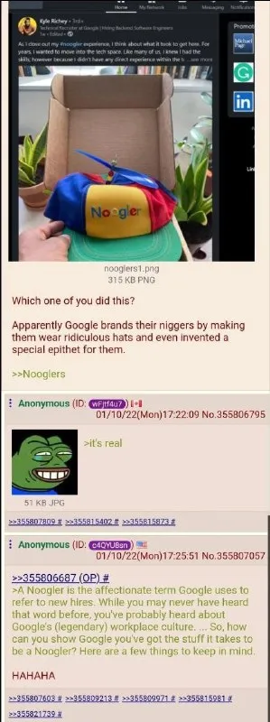 Google Noogler Hat Joke