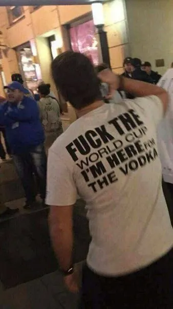 Fuck the World Vodka Shirt