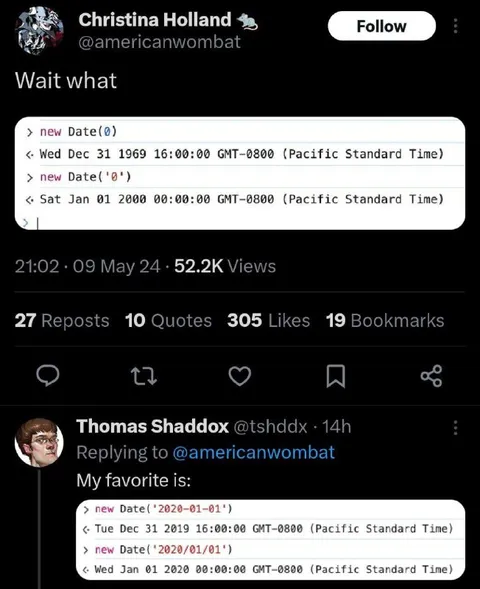 JavaScript Date Parsing Confusion