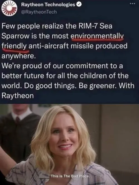 Raytheon environmental missile