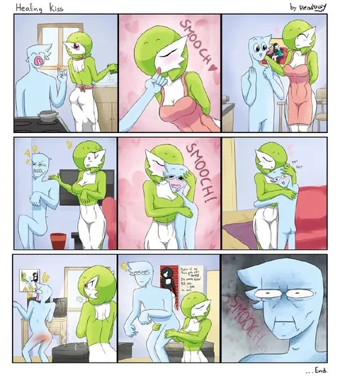 Healing Kiss Comic