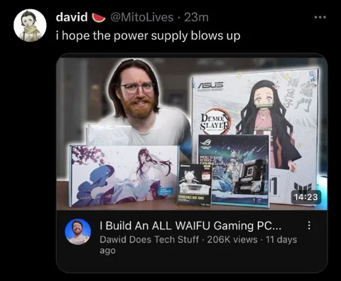 All Waifu Gaming PC