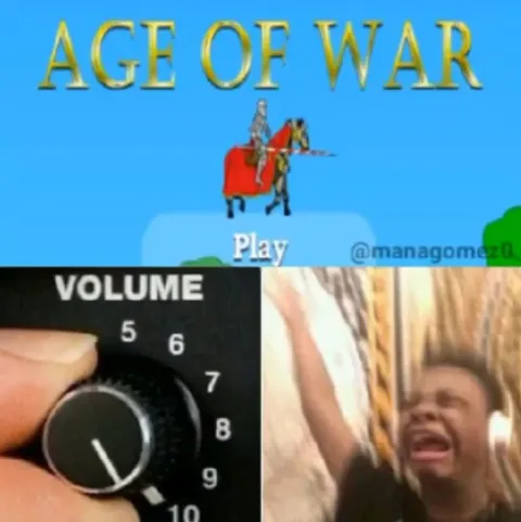 Age of War volume reaction