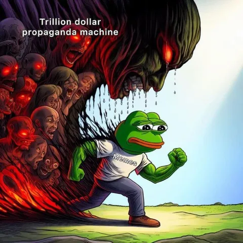 Pepe Escapes the Propaganda Machine