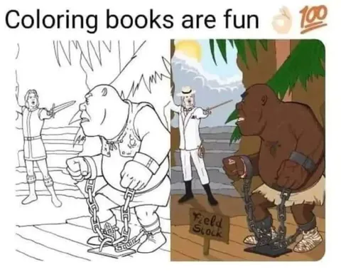Coloring Book Monster Unleashed