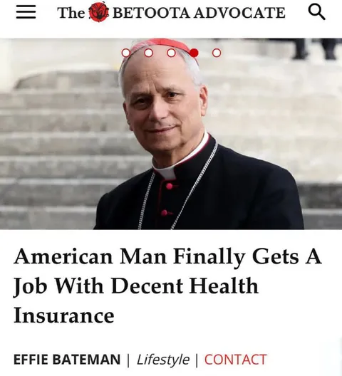 American Man Gets Health Insurance