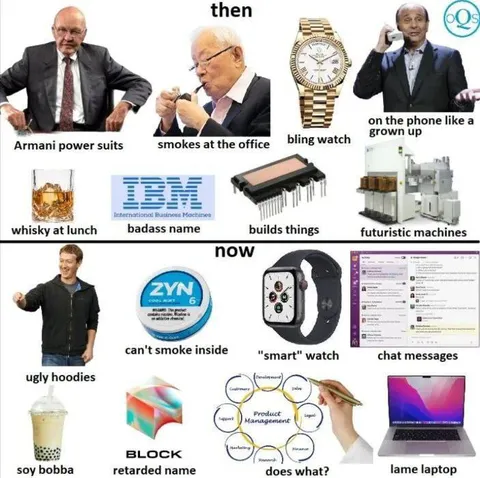 Then Versus Now Tech Culture