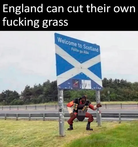 England Can Cut Their Own Grass