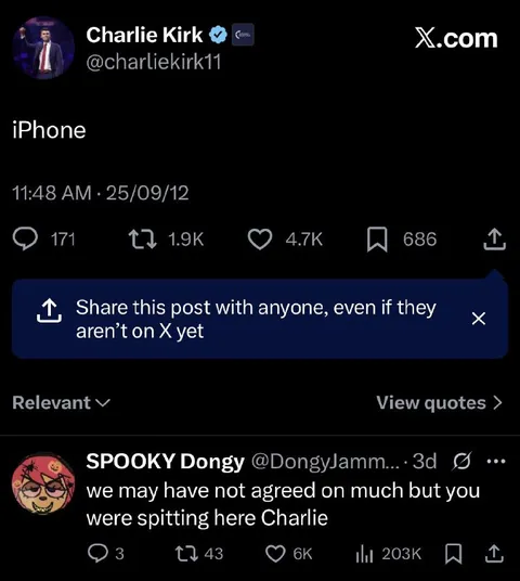 You Were Spitting Here Charlie