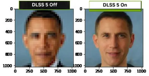 DLSS 5 Face Comparison