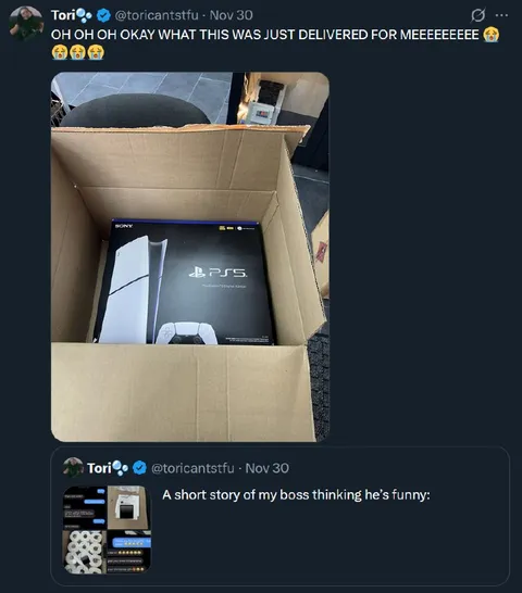 Boss Delivers a PS5 Surprise