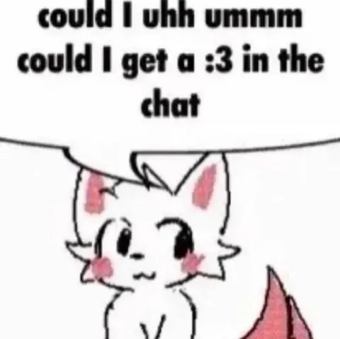 Could I Get a :3 in Chat