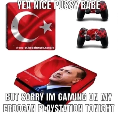 Erdogan PlayStation Gaming Tonight