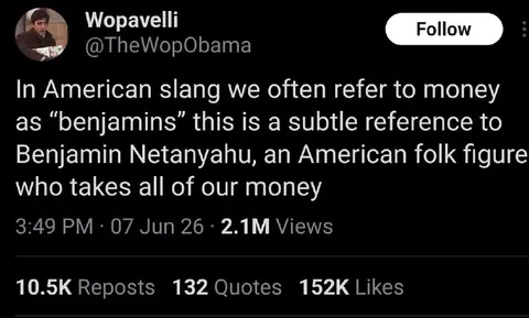 Benjamin Takes All Our Money