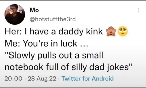 Daddy Kink Dad Jokes