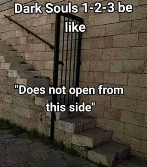 Dark Souls Door Logic