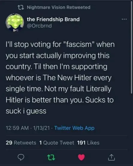 The New Hitler Is Better