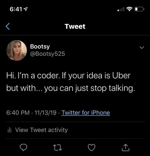 Coder Hears an Uber Idea