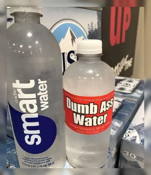 Smart Water Meets Dumb Ass Water