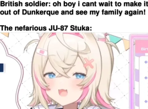 The Nefarious Stuka Arrives