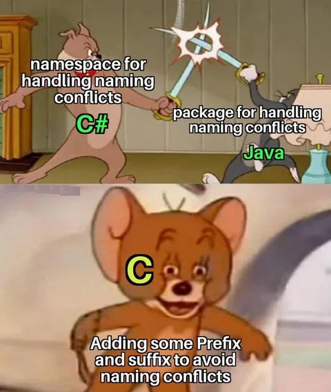 C# Namespace vs Java Package